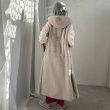 画像7: ●SALE●【liveご紹介アイテム】●hood fur long gilet (7)