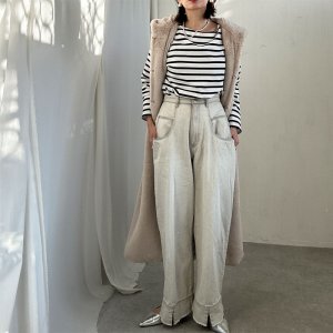 画像5: ●SALE●【liveご紹介アイテム】●hood fur long gilet