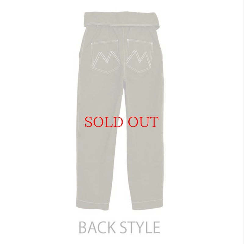 画像3: ◆【LIVEご紹介アイテム】】●hi-waist stitch design denim (3)