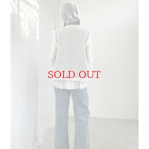 画像19: ●SALE●【12/16 LIVEアイテム】●低身長さんも高身長さんもバランスよく着れるツイードベスト●（ブラック×ホワイト）