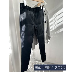 画像4: ●極暖スキニー!!●裏ダウンなのに細見え!?【12/13 LIVEアイテム】●革命●裏ダウンパンツ