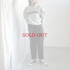 画像6: ●大人気●裏起毛【liveご紹介アイテム】裏起毛フロッキーロゴスエット