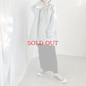 画像3: ●SALE●【liveご紹介アイテム】ネップヤーンオーバーフーディニット