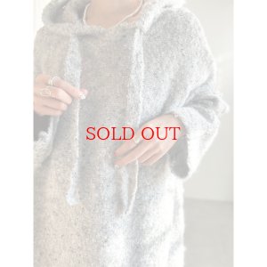 画像6: ●SALE●【liveご紹介アイテム】ネップヤーンオーバーフーディニット