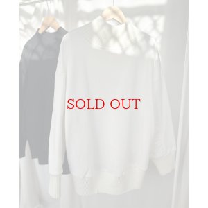 画像12: ●SALE●あったかアイテム●【liveご紹介アイテム】キルティングニットドッキングプルオーバー