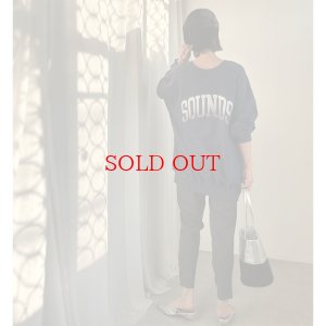 画像10: ●前後2way【liveご紹介アイテム】2wayオーバーサイズロゴスエット