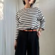 画像28: ●激推し●大人の雰囲気●襟の形と丈感が◎【liveご紹介アイテム】boatneck long T (28)