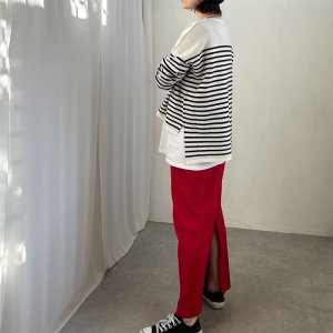 画像10: ●SALE●【LIVEご紹介アイテム】●ボーダーオーバープルオーバー