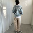 画像2: ●激推しデニムジャケット●【liveご紹介アイテム】back twist denim jacket (2)