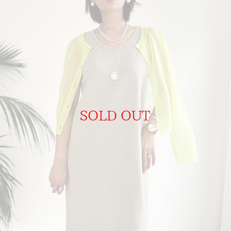 画像7: ●SALE●珍しいネオンカラー●差し色使いにも可愛い●【LIVEご紹介アイテム】●ネオンシアーカーディガン (7)