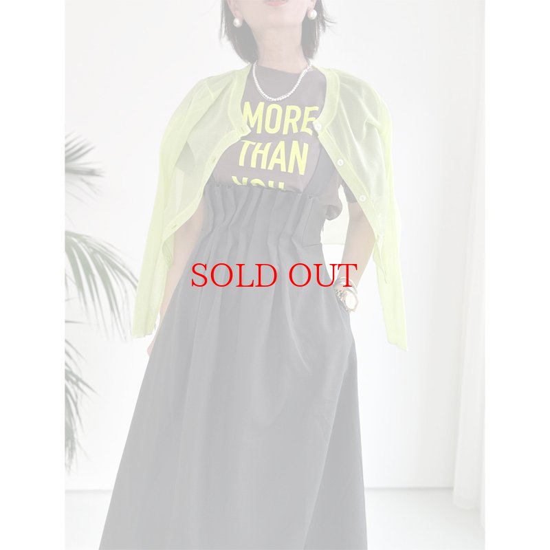 画像1: ●SALE●珍しいネオンカラー●差し色使いにも可愛い●【LIVEご紹介アイテム】●ネオンシアーカーディガン (1)