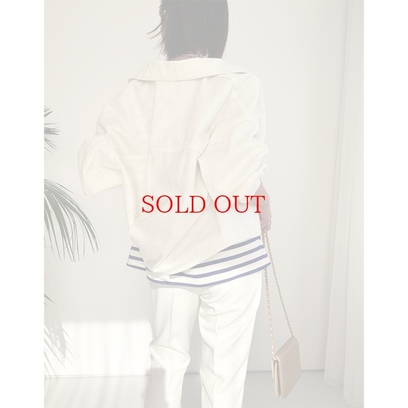 画像33: ●激推しデニムジャケット●【liveご紹介アイテム】back twist denim jacket (33)