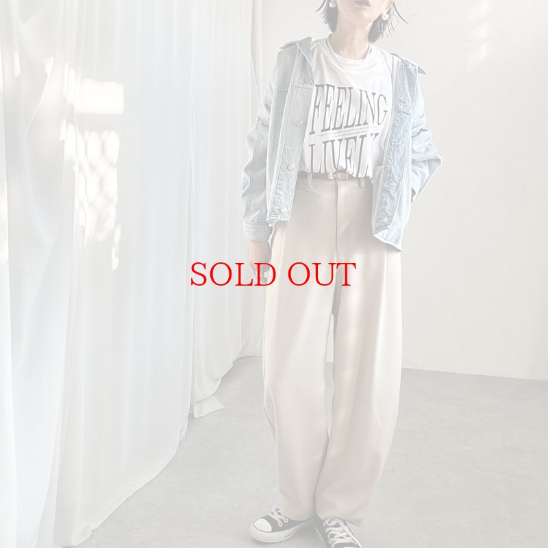 画像35: ●激推しデニムジャケット●【liveご紹介アイテム】back twist denim jacket (35)