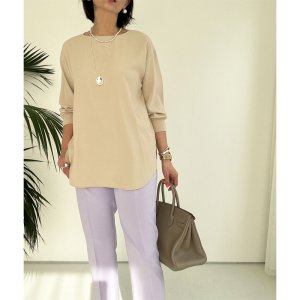 画像4: ◆遂に!!Lサイズ受付開始!!●激推し認定●LIVEご紹介アイテム】●ベーシックマルチリブ袖トップス（ロング）