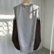 画像2: ●SALE●【LIVEご紹介アイテム】●ドッキングデザインニットトップス (2)