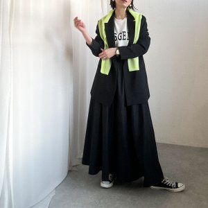 画像11: ●新色追加!!●広がらないフレアスカート●激推し●LAMER着回しアイテム【LIVEご紹介アイテム】●タックフレアスカート