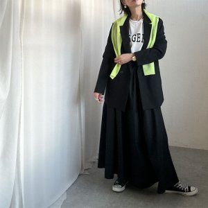 画像9: ●新色追加!!●広がらないフレアスカート●激推し●LAMER着回しアイテム【LIVEご紹介アイテム】●タックフレアスカート