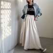 画像16:  ●SALE●  【7/22ご紹介アイテム】広がらないフレアスカート●タックフレアスカート (16)