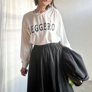 画像6: ●M/Lの2サイズ展開●大人の質感ロゴトップス●【LIVEご紹介アイテム】●刺繍ロゴトップス