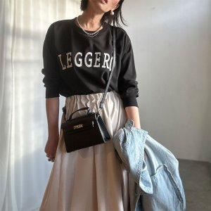 画像7: ●M/Lの2サイズ展開●大人の質感ロゴトップス●【LIVEご紹介アイテム】●刺繍ロゴトップス
