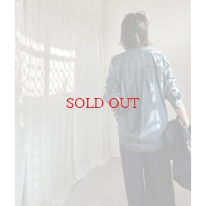 画像3: ●ボータイ×デニムが一癖●【LIVEご紹介アイテム】●ボータイデニムシャツ