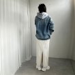 画像10: ●最終追加【1/28 LIVEご紹介アイテム】●ノーカラーデニムジャケット (10)