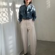 画像12: ●ボータイ×デニムが一癖●【LIVEご紹介アイテム】●ボータイデニムシャツ (12)