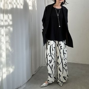 画像4: ●大人の柄パン●【LIVEご紹介アイテム】●アートペイント柄パン