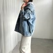 画像9: ●最終追加【1/28 LIVEご紹介アイテム】●ノーカラーデニムジャケット (9)