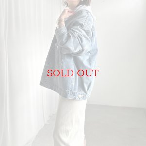 画像9: ●最終追加【1/28 LIVEご紹介アイテム】●ノーカラーデニムジャケット