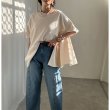 画像5:  ●SALE●  【7/30ご紹介アイテム】アシンメトリー変形プルオーバー (5)