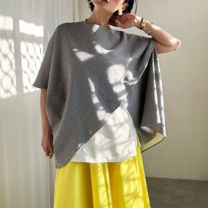 画像3: 【LIVEご紹介アイテム】●アシンメトリー変形プルオーバー