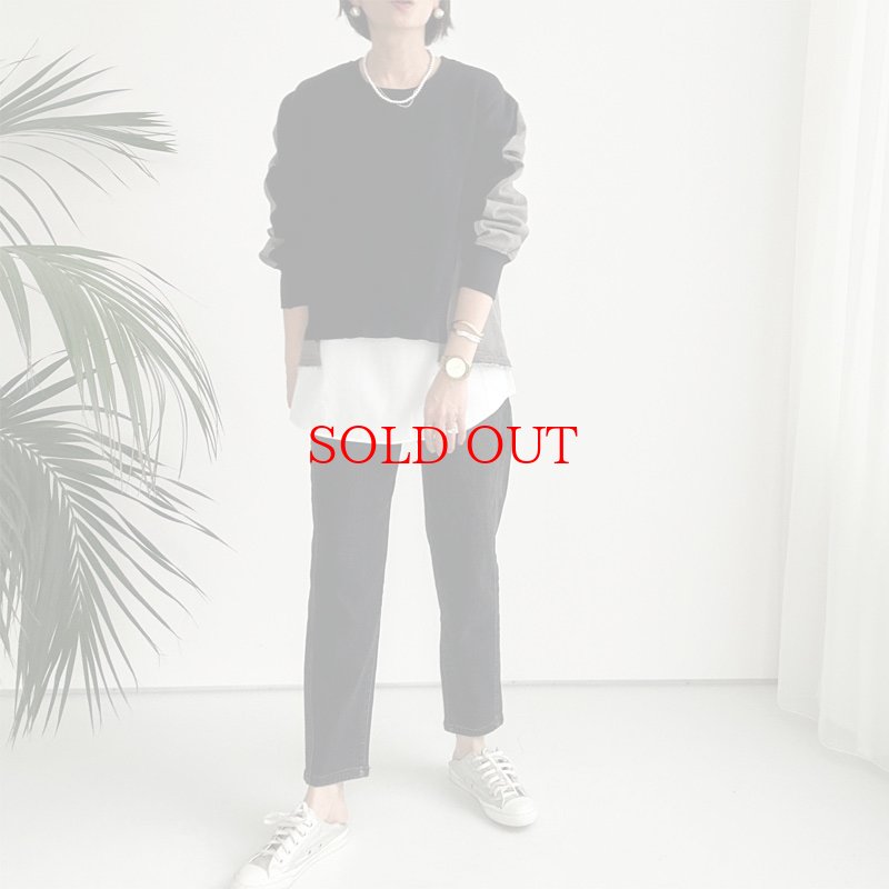 画像11: ●伸びーるデニム●ストレッチ抜群!!!●【LIVEご紹介アイテム】ストレッチテーパードデニム (11)