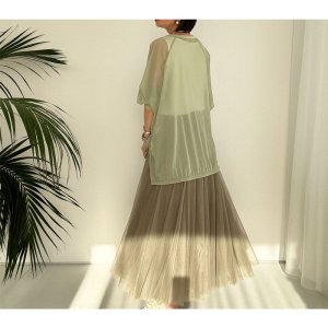 画像3: ●再再販!!●膨らまないチュールスカート●【LIVEご紹介アイテム】ラインチュールスカート