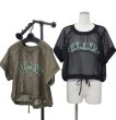 画像6: ●SALE●【LIVEご紹介アイテム】メッシュロゴトップス (6)