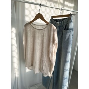 画像3: ●くたっとしたリネンの風合いが最高に素敵!!●【LIVEご紹介アイテム】●リネンプルオーバー
