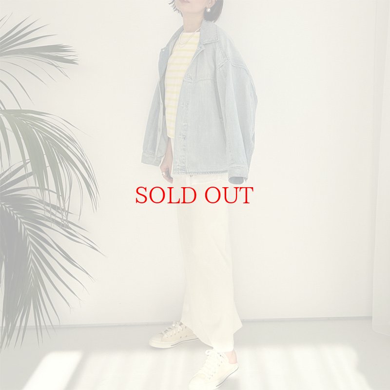 画像36: ●激推しデニムジャケット●【liveご紹介アイテム】back twist denim jacket (36)