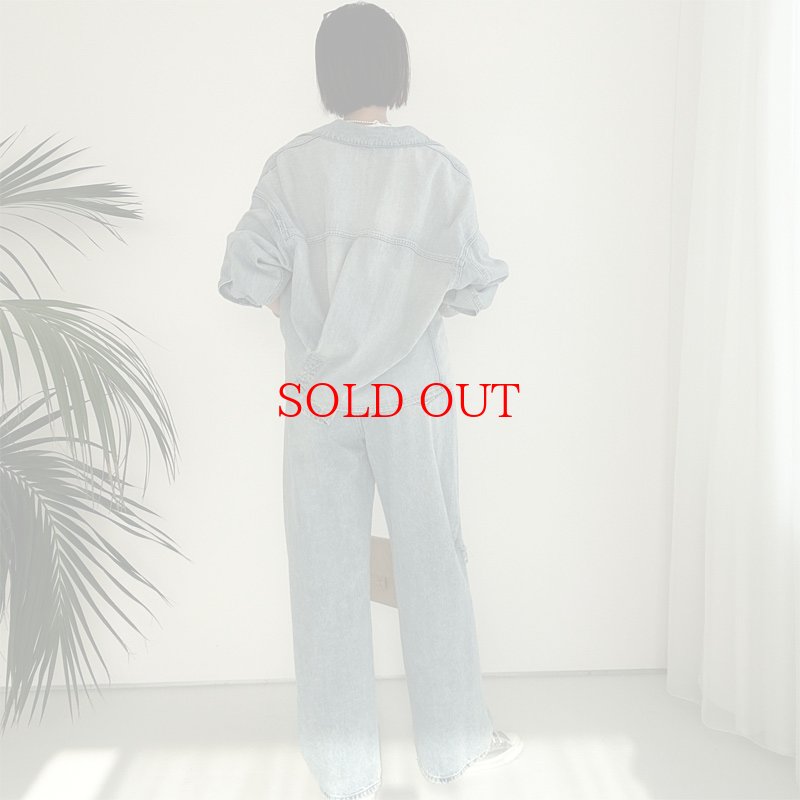 画像37: ●激推しデニムジャケット●【liveご紹介アイテム】back twist denim jacket (37)
