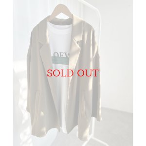 画像1: ●奇跡カラー●カーデの気軽さで羽織れちゃうジャケット!?【LIVEご紹介アイテム】●カーデライクオーバージャケット（カーキブラウン）