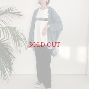 画像6: 【LIVEご紹介アイテム】●オーバーシルエットデニムシャツ
