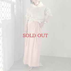 画像13: ●カラーが可愛い!!●【LIVEご紹介アイテム】ピンクリネンカーゴスカート