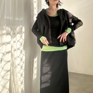 画像11: ●インナー使いにオススメ◎タートルじゃない!?シアートップス●【LIVEご紹介アイテム】2wayカラーシアートップス