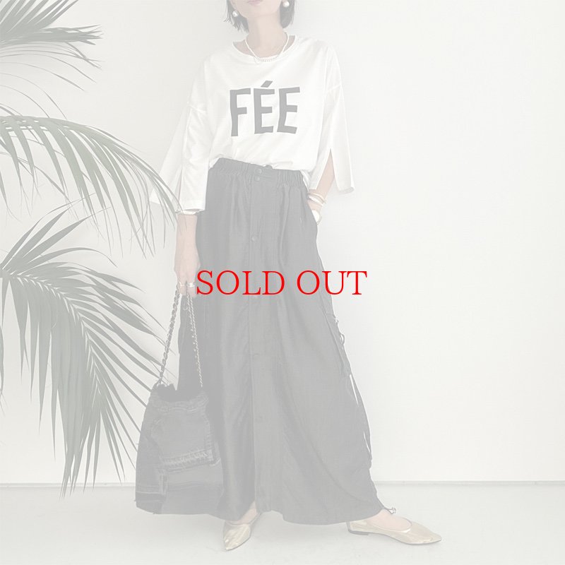 画像9: ●SALE●お袖スリット●【LIVEご紹介アイテム】スリットスリーブロゴT (9)