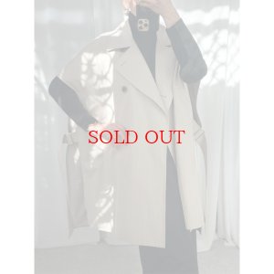 画像6: ●奇跡在庫!!●【LIVEご紹介アイテム】トレンチオーバーベスト