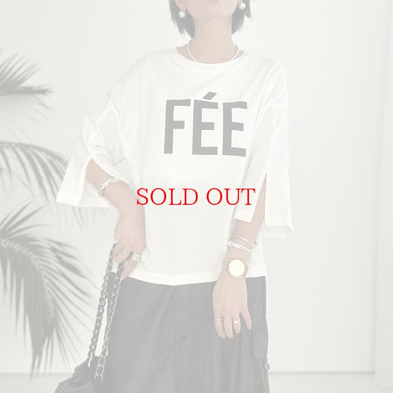 画像8: ●SALE●お袖スリット●【LIVEご紹介アイテム】スリットスリーブロゴT (8)