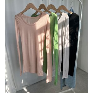 画像4: ●インナー使いにオススメ◎タートルじゃない!?シアートップス●【LIVEご紹介アイテム】2wayカラーシアートップス