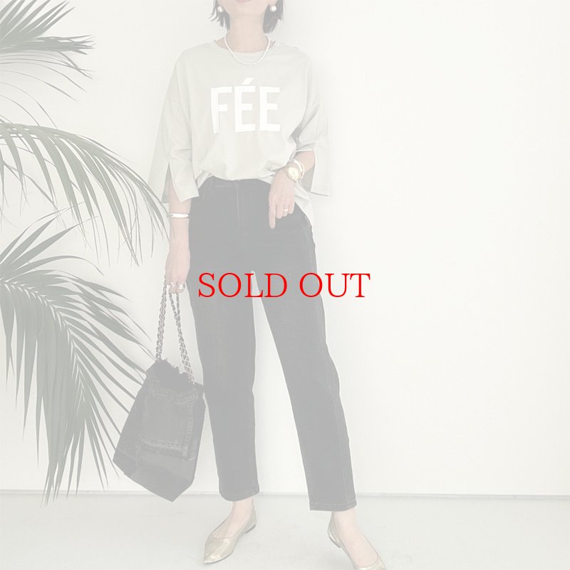 画像6: ●SALE●お袖スリット●【LIVEご紹介アイテム】スリットスリーブロゴT (6)