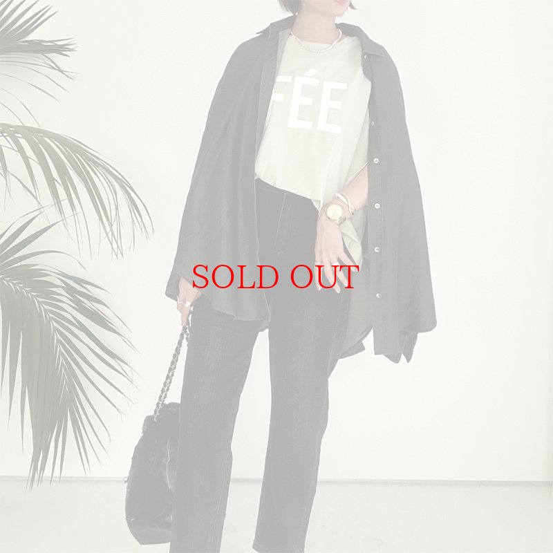 画像4: ●SALE●お袖スリット●【LIVEご紹介アイテム】スリットスリーブロゴT (4)