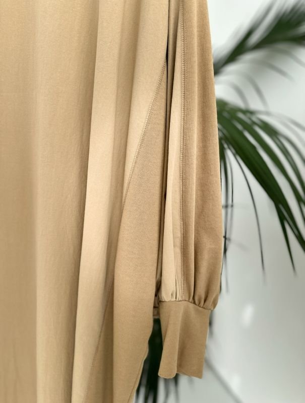 画像4: ●SALE●【LIVEご紹介アイテム】オーバーシルエットドッキングワンピ (4)