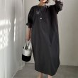 画像9: ●SALE●【LIVEご紹介アイテム】オーバーシルエットドッキングワンピ (9)